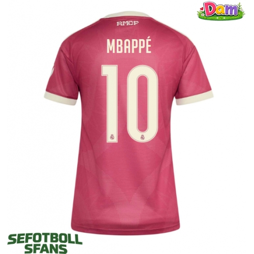 Real Madrid Kylian Mbappe #10 Tredje Tröja Kvinnor 2026-27 Kortärmad